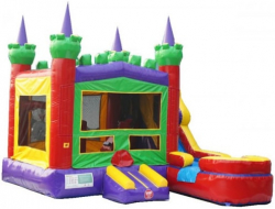 King Castle With Water Slide