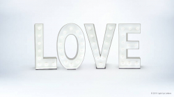LOVE Light Up Letters