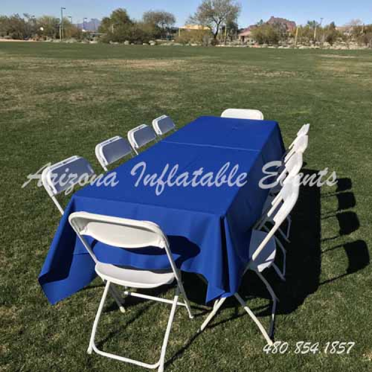 8 Banquet Table Arizona Inflatable Events