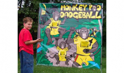 Monkey Poo Dodgeball Frame Game - $65