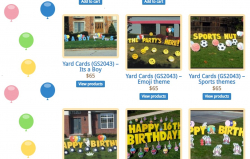 Yard Cards (GS2043)- Theme Below!