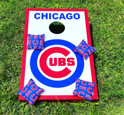 Corn Hole Bean Bag Toss - Chicago Cubs