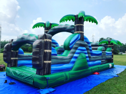 30 Foot Tropical Paradise Obstacle Course