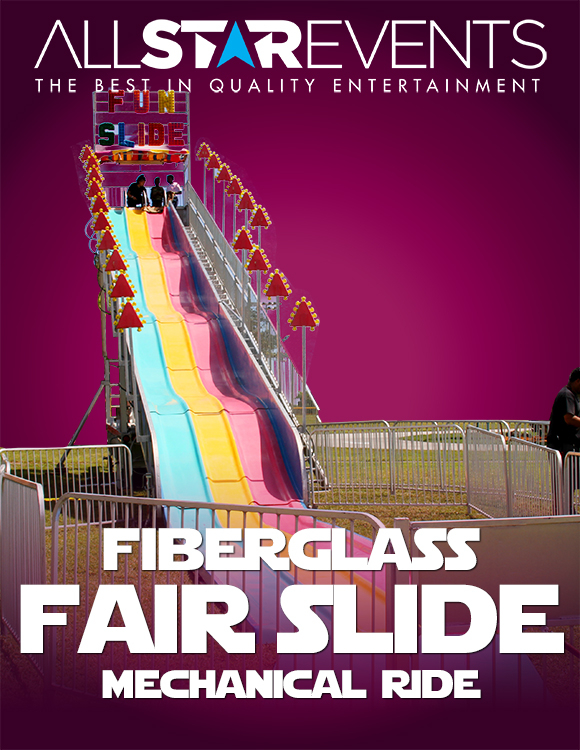 Fiberglass Fair Slide