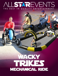 Wacky Trikes w/ 2 Trikes