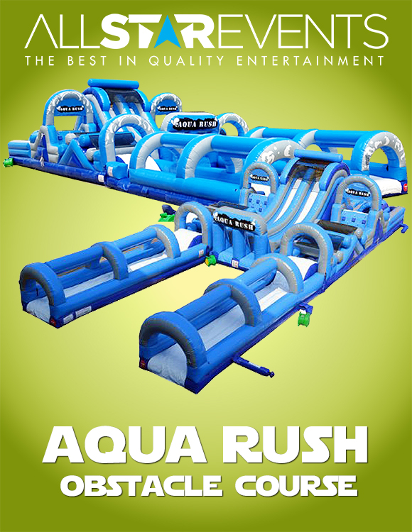 Aqua Rush Obstacle Course