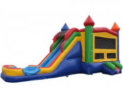 MULTICOLOR SUPERSLIDE Wet OR Dry 5 IN 1 BOUNCE COMBO