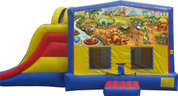 Extreme Dinosaur Bouncer with Slide 