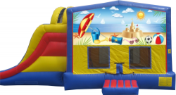 Extreme Beach Bouncer with Slide 