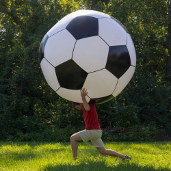 Giant Inflatable Soccer Ball