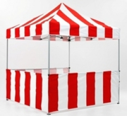 Carnival Booth (Red and White)