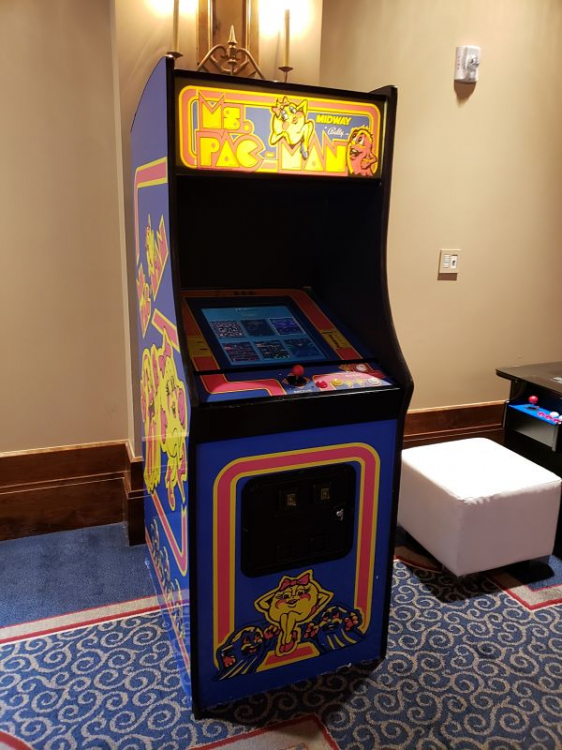 Ms Pacman Arcade Game Rental Phoenix AZ.