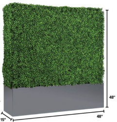 Hedge Wall - Short 4ft Tall x 4ft Wide